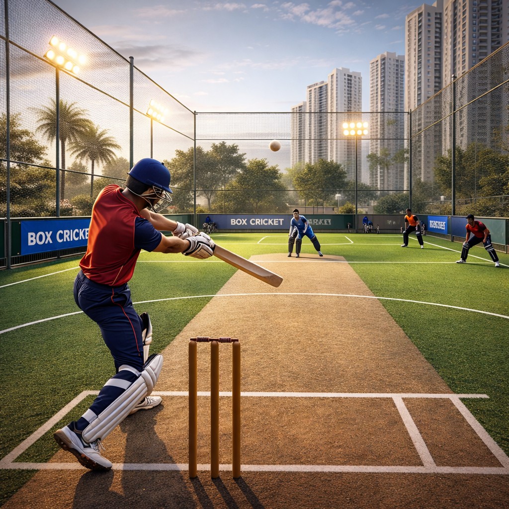 Box Cricket at Prateek Grand Begonia