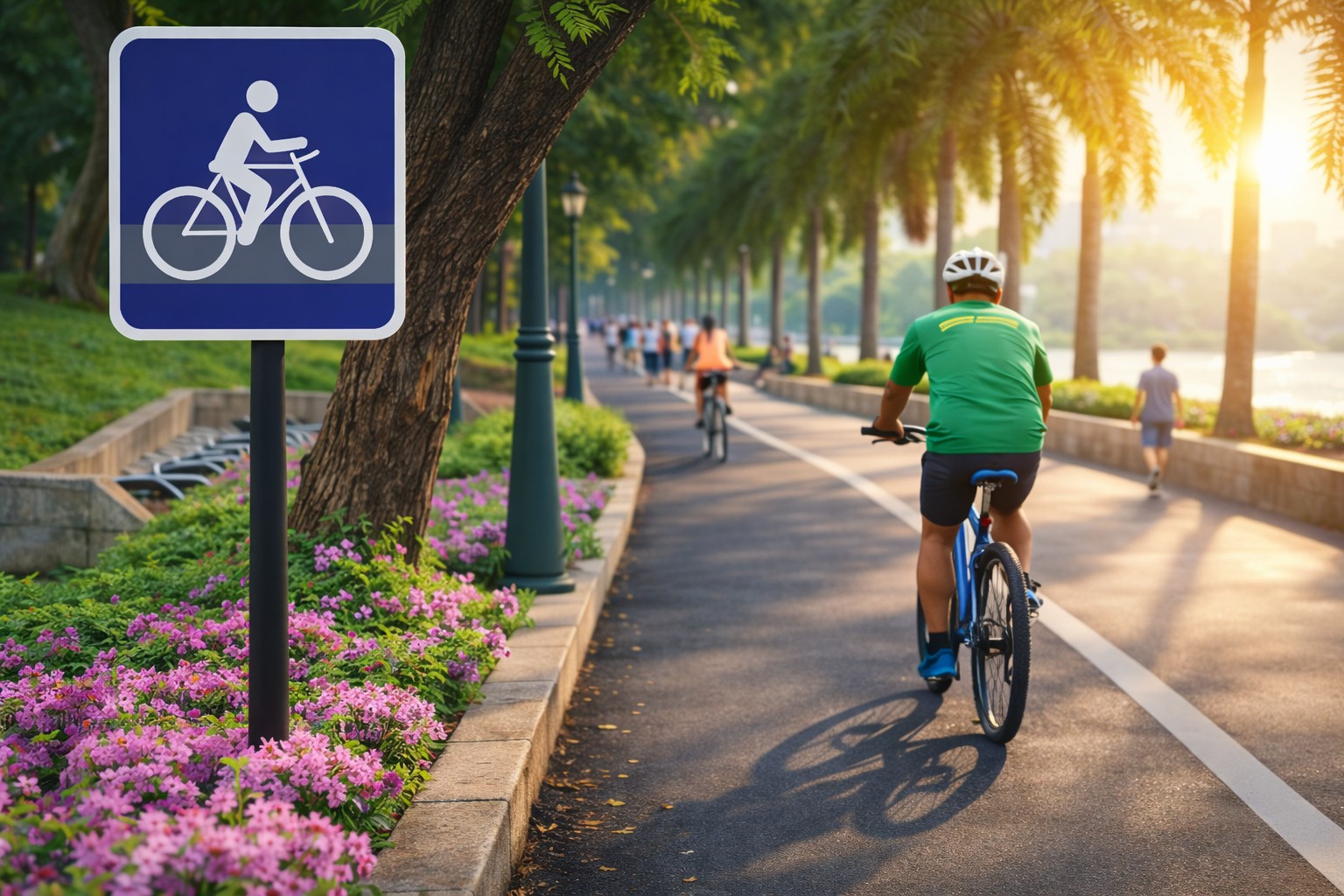 Cycling Track at Prateek Canary