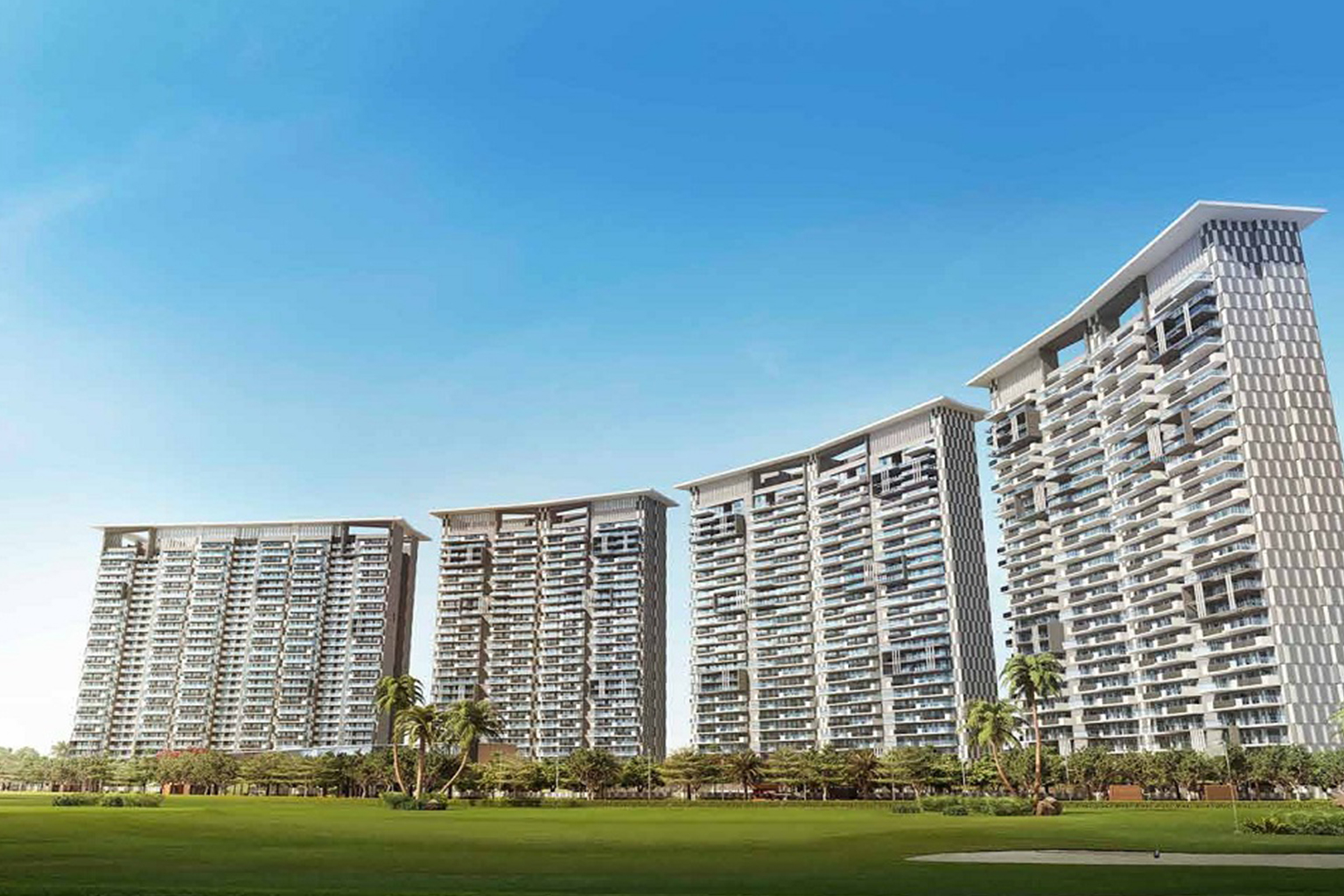 Endless Green View at Prateek Canary