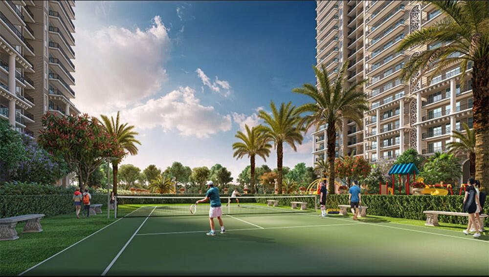 Tennis Court at Prateek Grand Begonia