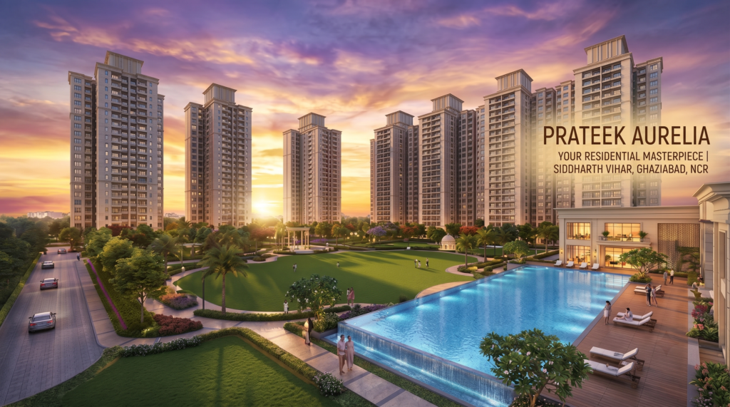 Prateek Aurelia | Affordable 1 BHK Flats in Siddharth Vihar, Ghaziabad