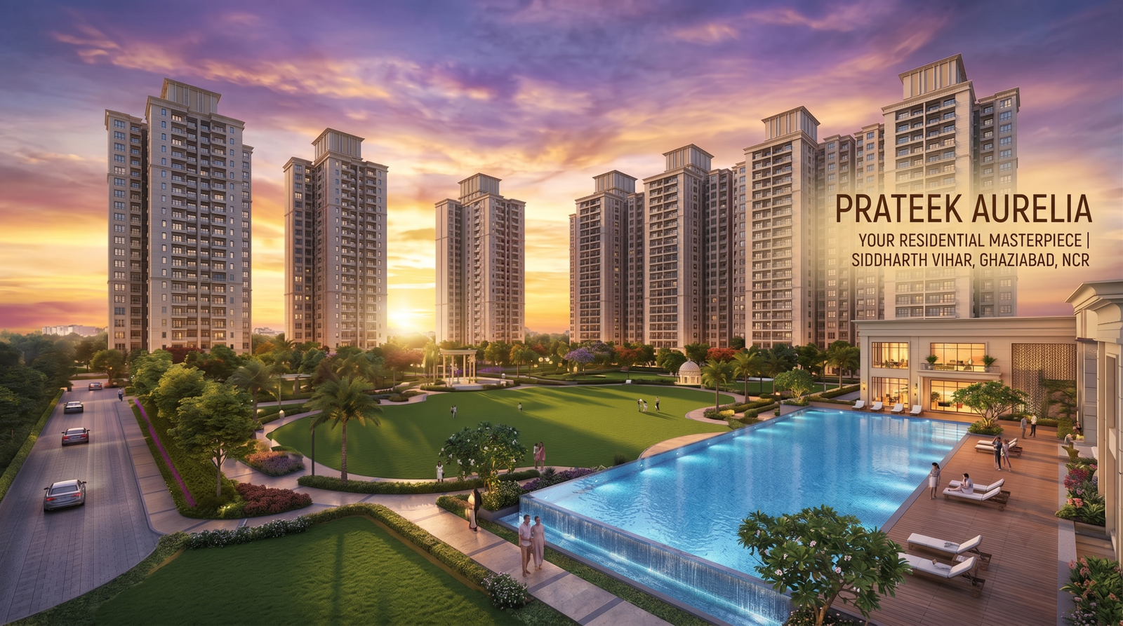 Prateek Aurelia | Affordable 1 BHK Flats in Siddharth Vihar, Ghaziabad