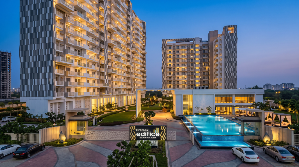 Prateek Edifice Sector 107 Noida – 3, 4 & 5 BHK Luxury Apartments