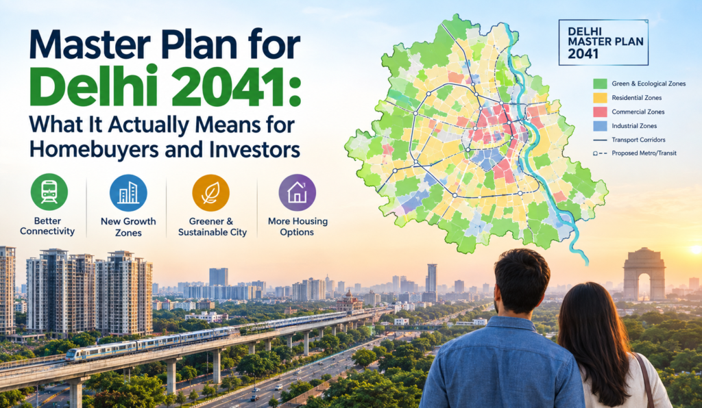 Master Plan for Delhi 2041: What It Actually Means for Homebuyers and Investors