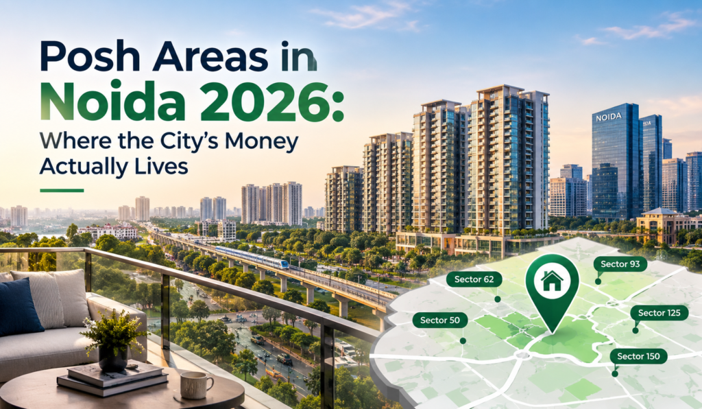 Posh Areas in Noida 2026: Where the City’s Money Actually Lives