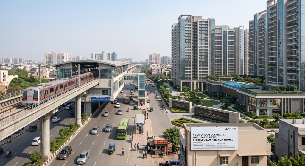 Indirapuram Real Estate: How Connectivity Is Reshaping Ghaziabad’s Premium Housing Market